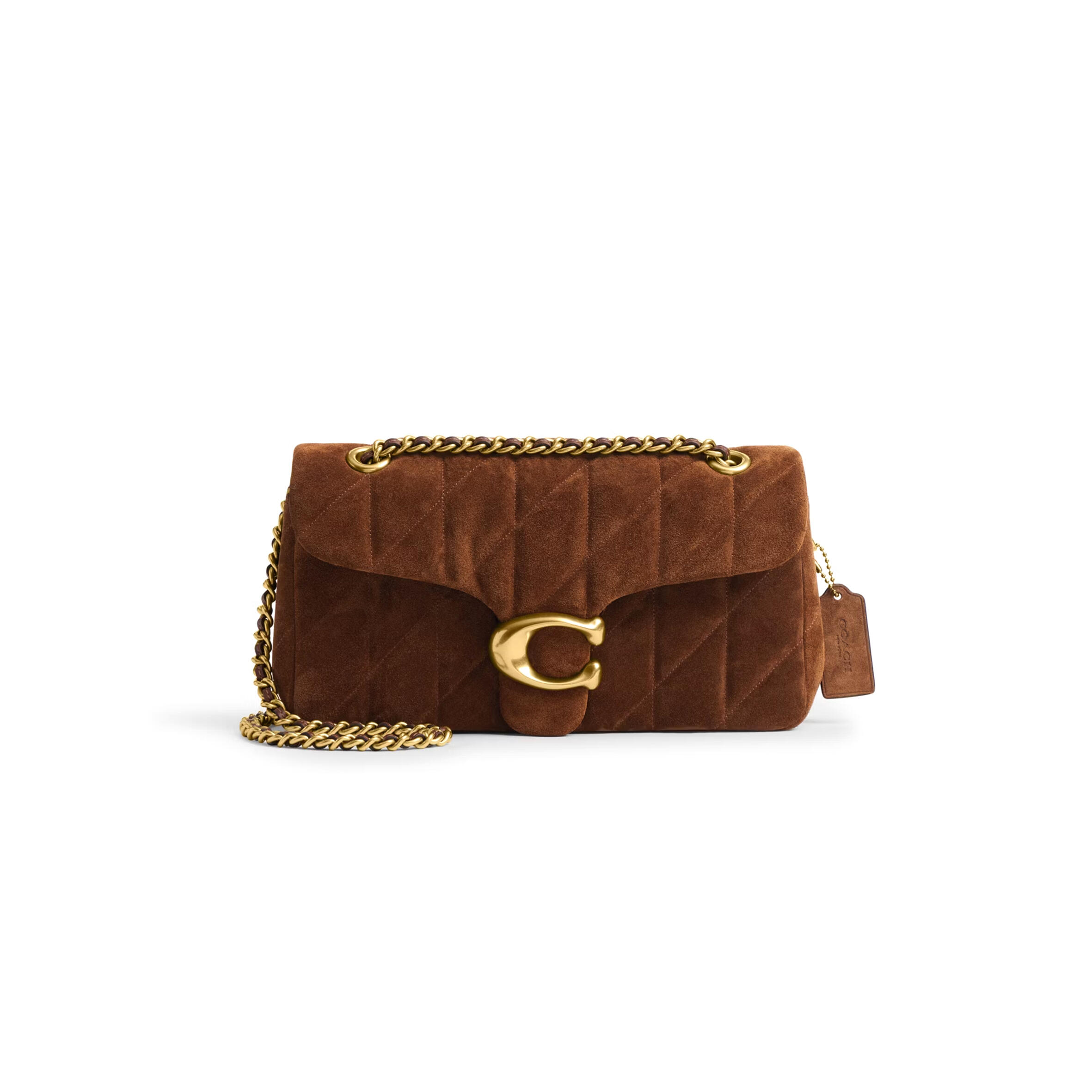 C0a*h tabby shoulder bag 26 with quilting cck48b4wbr (26*14*8cm)